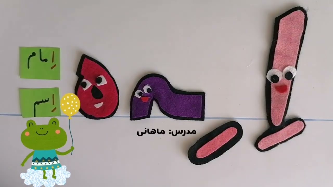 تدریس نشانه ی اِ ـــِـ ـه ه - YouTube