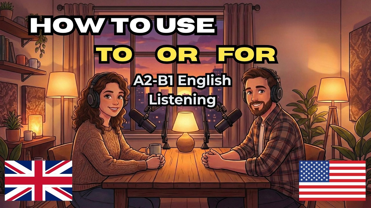 Everything You Need to Know About TO & FOR | The English Channel Podcast