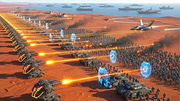 T45 Shogun, Slaanesh & Pyramid Head vs. The ENDLESS Khone Bloodletter Horde | UEBS 2