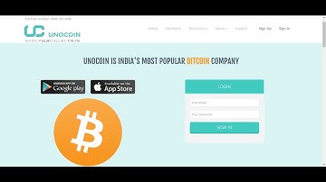 HOW CAN CREATE A BITCOIN WALLET ACCOUNT FROM UNOCOIN