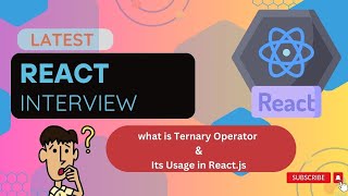 Understanding the Ternary Operator and Its Usage in React js