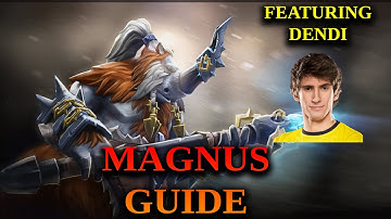 How To Play Magnus - 7.32c Basic Magnus Guide