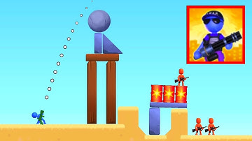 Bazooka Boy All Levels Gameplay Walkthrough Ios & Android