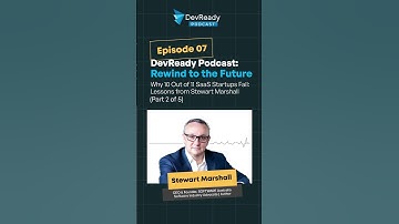 #shorts Why 10 Out of 11 SaaS Startups Fail: Lessons from Stewart Marshall