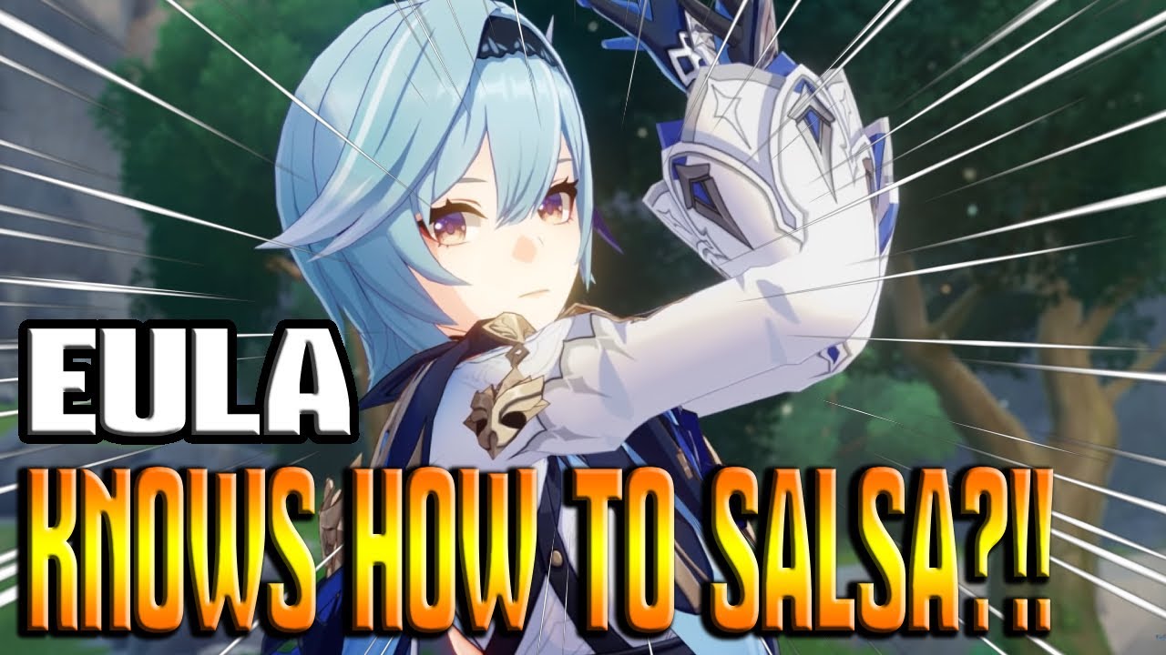 I Knew Eula Had Some Spanish In Her Eula Character Demo Reaction Genshin Impact Youtube