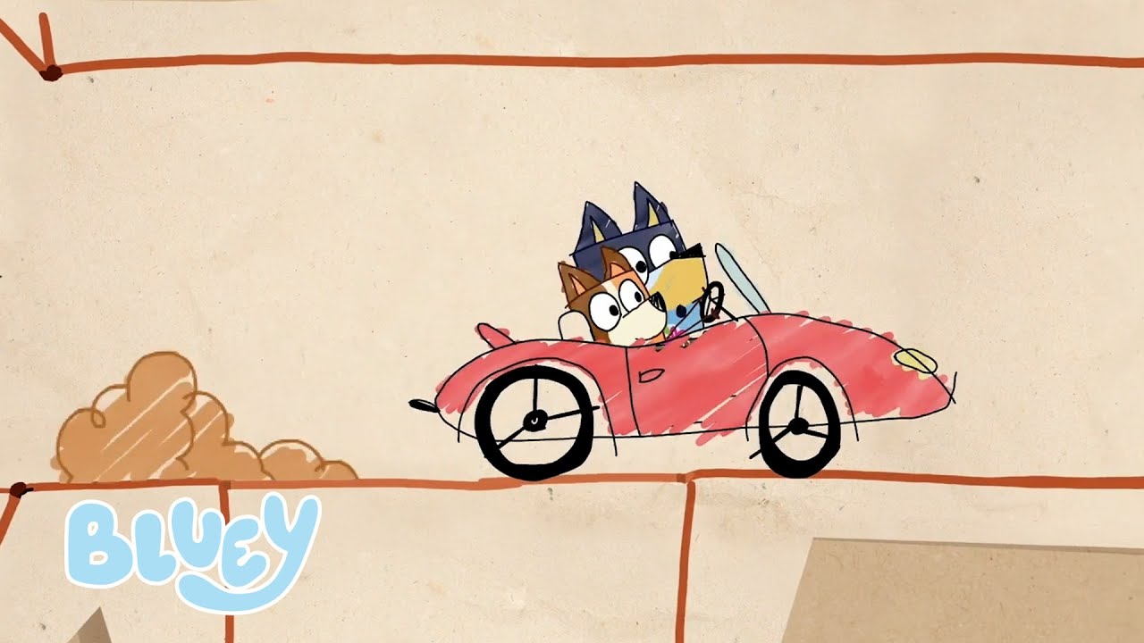 Rejseeventyr med Heelers ✈️ 🏊 | Bluey På Dansk