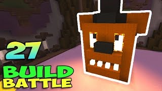 ч.27 Minecraft Build Battle - Золотой Фредди и Джокер ч.27 Minecraft Build Battle - Золотой Фредди и Джокер