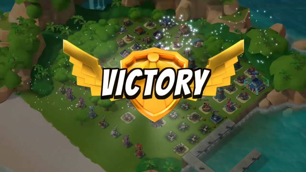 BOOM BEACH : BEST HOME BASE LAYOUT Against Lt. Hammerman Attack (LEVEL 1) on 21 Aug,2016