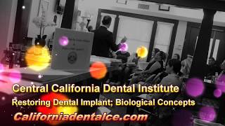 Restoring Dental Implant; Biological Concepts: Part 1