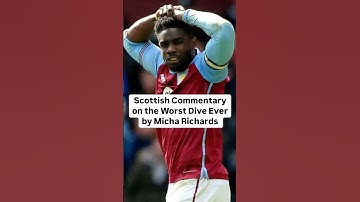 Schots commentaar op de slechtste duik ooit door Micah Richards - zoals te zien op The Rest is Fo...