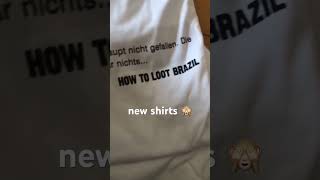 new shows, new shirts 😅 #howtolootbrazil #electro #band #livemusic #music