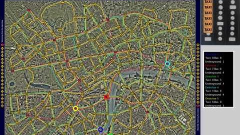 Mr X - Random, Detectives - Monte Carlo Tree Search