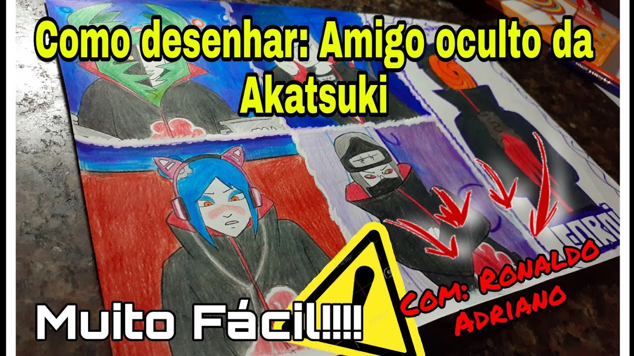 ENTÃO É O KAKUZU? 🤔 . Vídeo 🎥: O Amigo Oculto da Akatsuki . #VoiceM