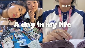 STUDY VLOG || Một ngày của học sinh cấp 3(CVP-er ) || Hello’s