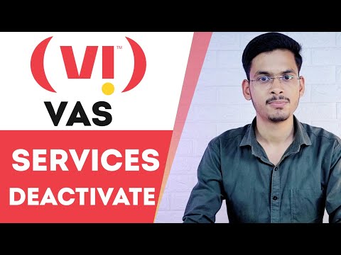 Vi Vas Services Deactivation | Vi Sim Vas Services Deactivate Kaise Kare