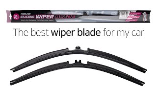 [Kickstarter, Indiegogo, crowdfunding] KIMBLADE : Silicone wiper blade with various colors Profile