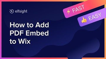How to Add PDF Embed to Wix