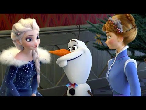 アナ エルサ オラフが歌う新曲 お祝いの鐘 映画 アナと雪の女王 家族の思い出 本編映像 Youtube