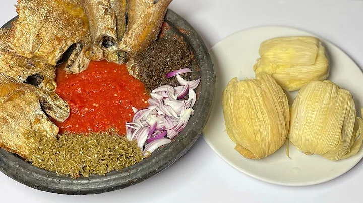Steps by steps: How to make Ghanaian authentic soft  Ga kenkey as a beginner