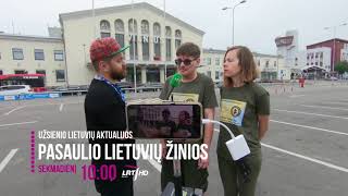Pasaulio lietuvių žinios I 2018-10-07 anonsas - LRT Plius © 2018