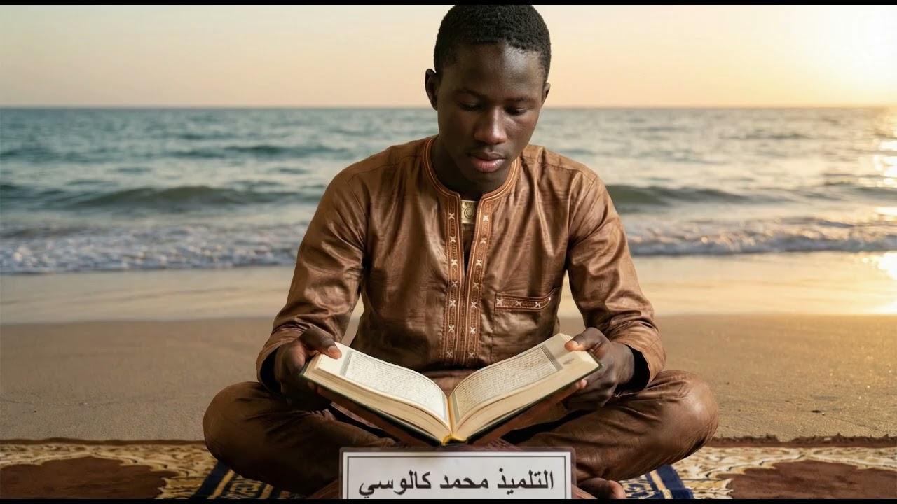 قراءة القرآن الكريم التلميذ محمد كالوسي