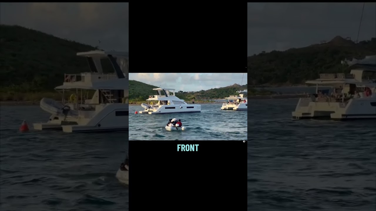 ⁣A Catamaran Crash explained #sailing #catamaran #sailingcharter #bareboatcharter #bareboat