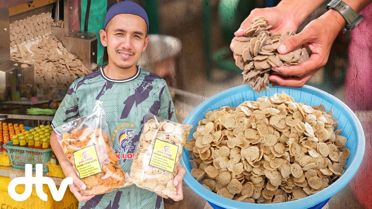 Guna 3 Tan Ikan Sehari Buat Keropok | Street Food Kelantan | Destinasi TV