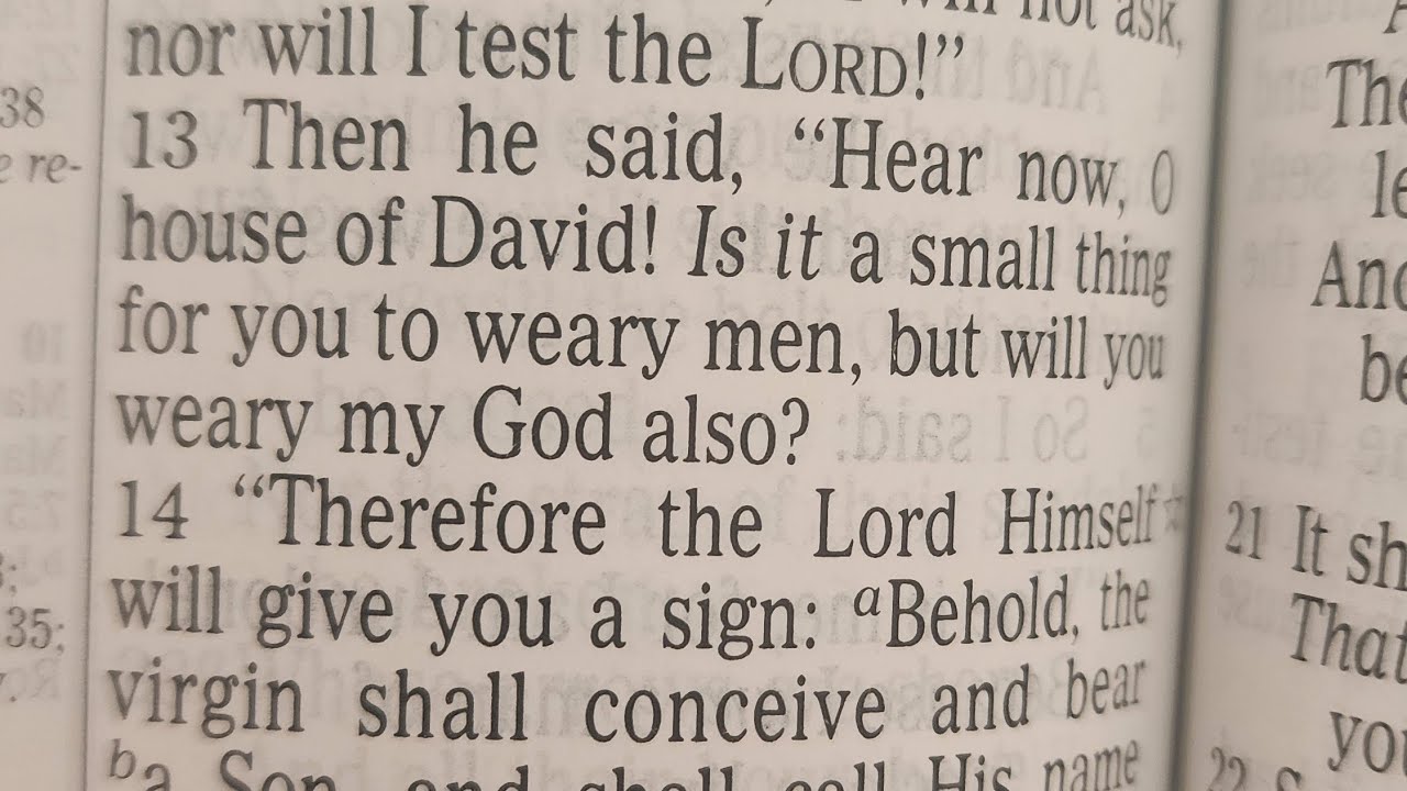 Christmas Eve Edition of Daily Bible ReadingOld Testament Book of ...