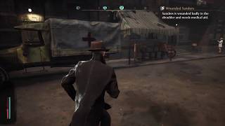 The Sinking City(ps4) - Wounded Sanders - Go To Hospital St Mary
