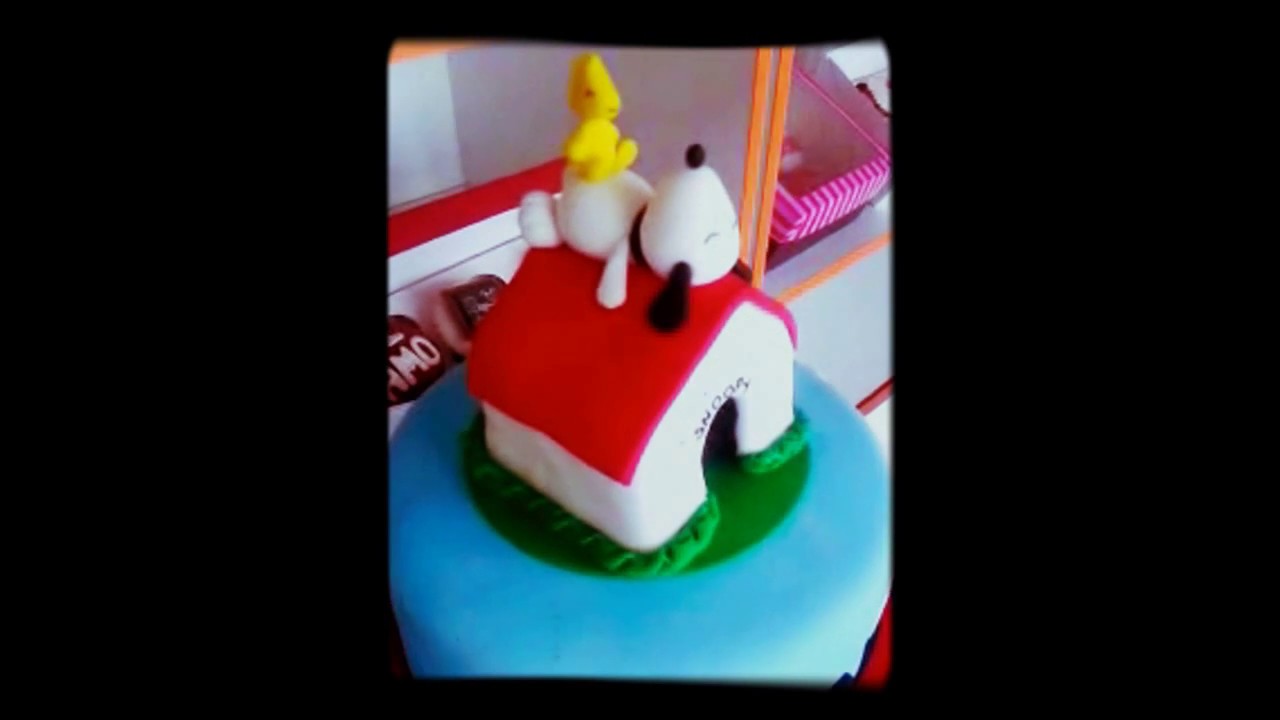 Pasteles Fiesta de Snoopy y sus Amigos por Chocolattes Bakery YouTube
