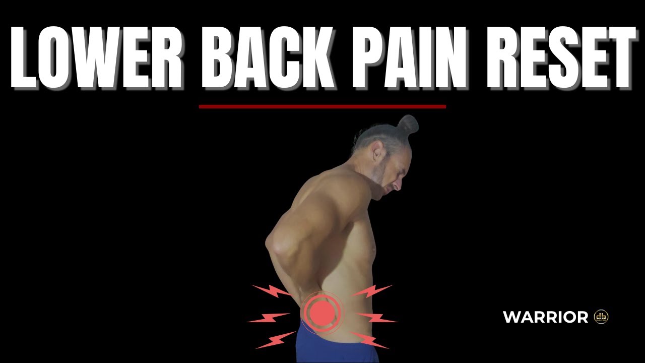 Lower Back Pain Reset – A Safe First Step (60s)