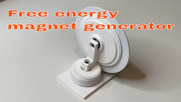 Free energy magnet generator homemade easy.Establish magnetic asymmetry.(part-A3)