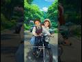 GHIBLI STYLE MAN AND WOMAN ENJOY #GHIBLI VIDEOS #GHIBLI NEW MAN AND WOMAN BIKE ENJOY