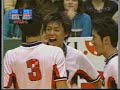 全日本インカレ2001 準決勝　筑波大 vs 中央大　第1セット