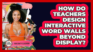 How Do Teachers Design Interactive Word Walls Beyond Display? - Your Crafty Classroom