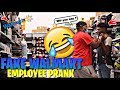 Fake Walmart Employee *gets physical *