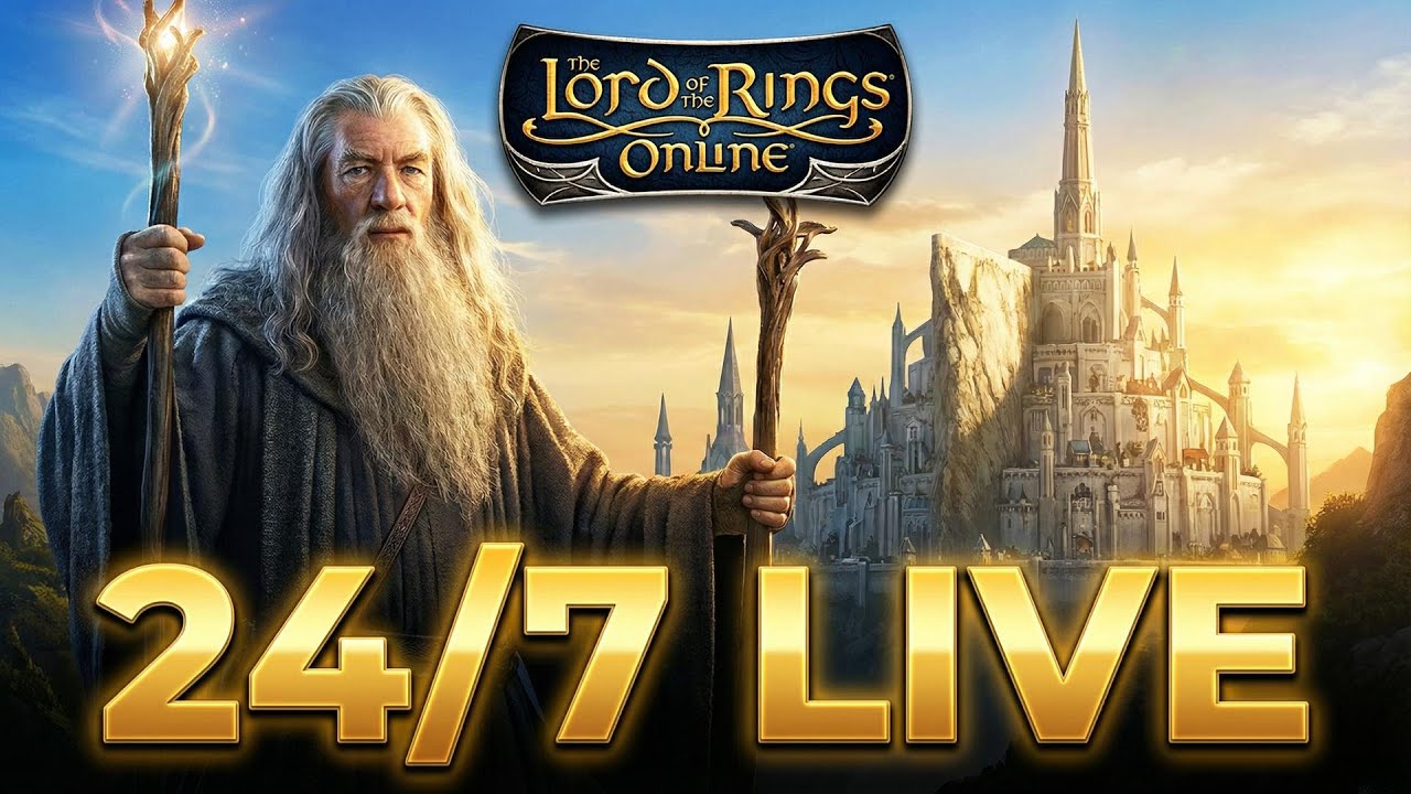 24/7 LIVE: Herr der Ringe Online – Dein tägliches Abenteuer (MMORPG)