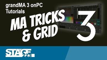 grandMA3 onPC Tutorial #11 | MATricks & GRID - Helpful Devices Selection