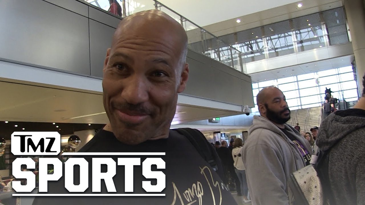 LaVar Ball Flies to Lithuania, 'As Long As They Got A Hamburger Or Hot Dog, I'm Good' | TMZ Sports