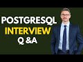 Top 25 Postgresql Interview Questions And Answers for 2026