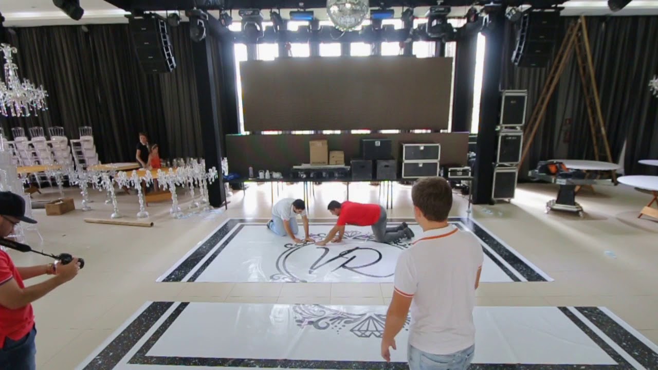PISTA DE DANÇA PERSONALIZADA - PORTAL PISTAS - TIME LAPSE - YouTube