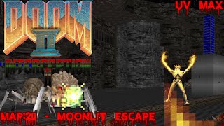 Doom II: Interception II (UV Max) - Map: 20 - Moonlit Escape