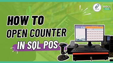 How to open counter in SQL POS