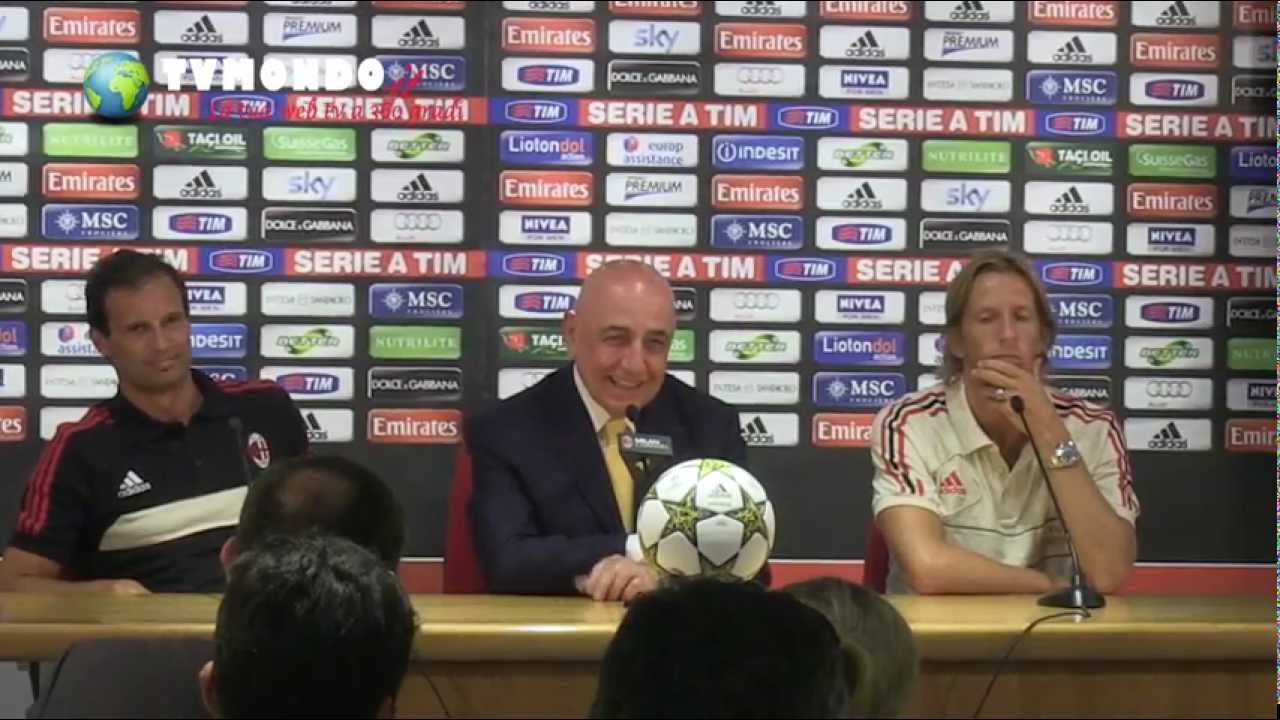 27° Raduno del Milan Conferenza Stampa