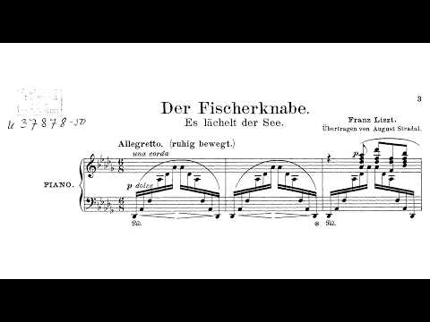 Liszt/Stradal | Fischerknabe "Es lächelt der See"