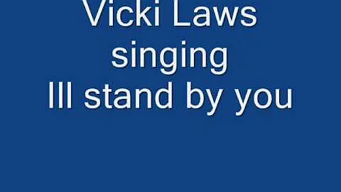 ill stand by you karaoke by vicki laws