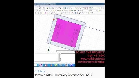 A Compact Dual Band-Notched MIMO Diversity Antenna for UWB - ANTENNA- HFSS
