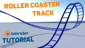 Roller Coaster Track - Blender Tutorial