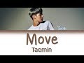 Taemin   move  hanromeng  color coded lyrics 