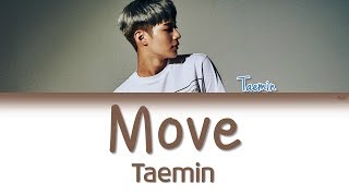 Taemin (태민) - Move | Han/Rom/Eng | Color Coded Lyrics | Resimi